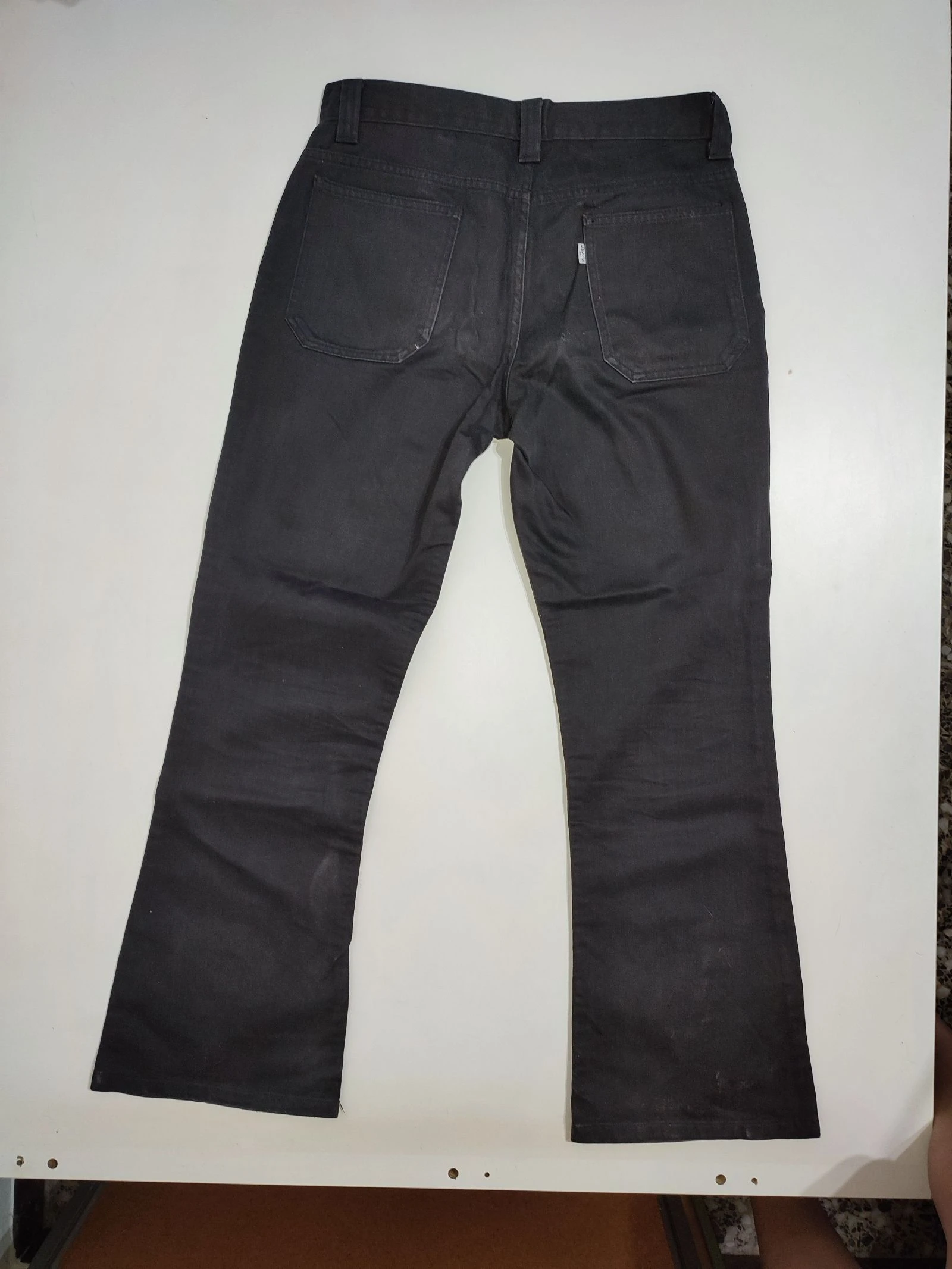 Levi’s Vintage 609 Mampra/Bell Zwarte Broek (1997) - White Tab Maat W31L30 – photo 3